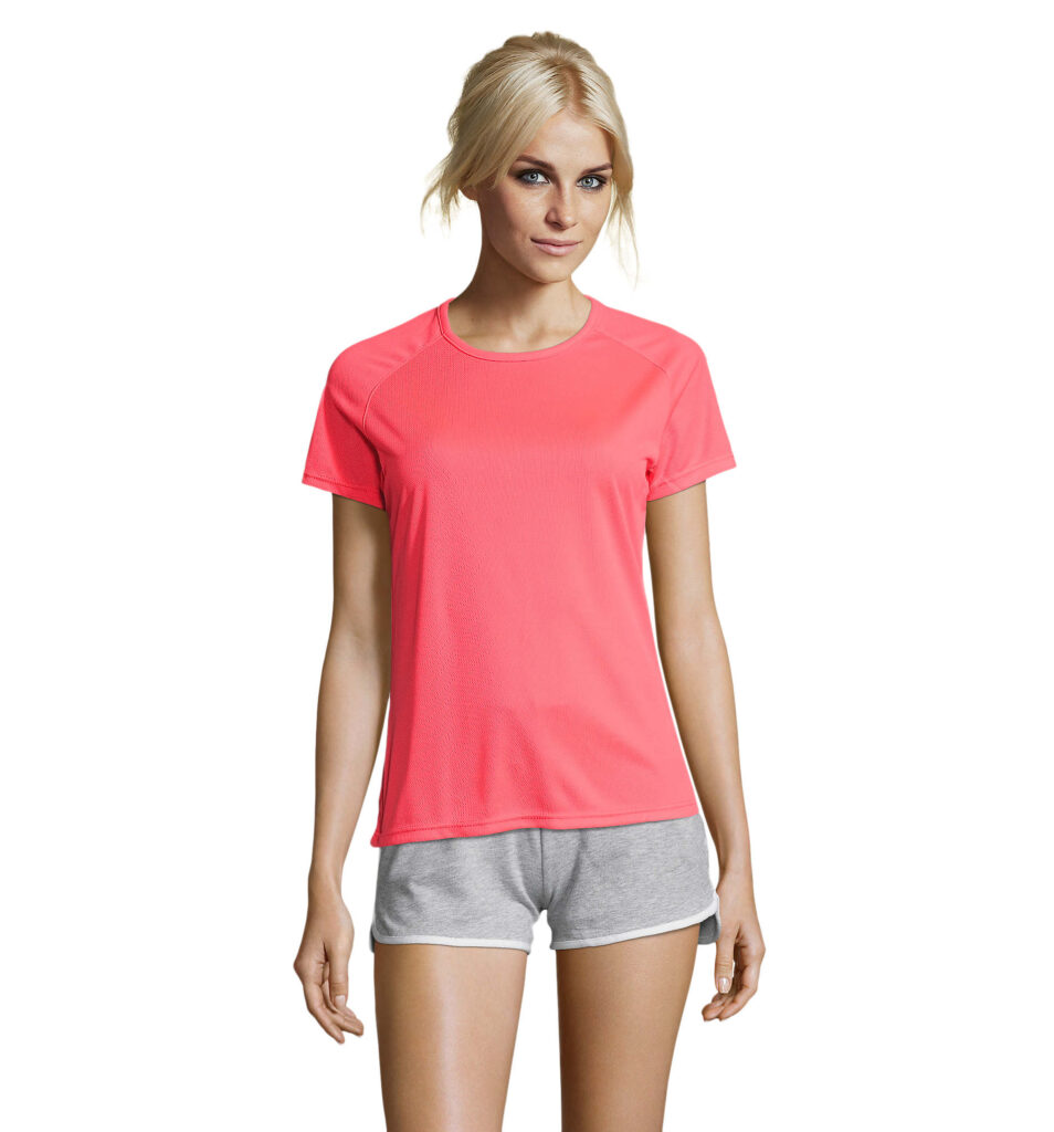 SPORTY WOMEN — Neon Coral