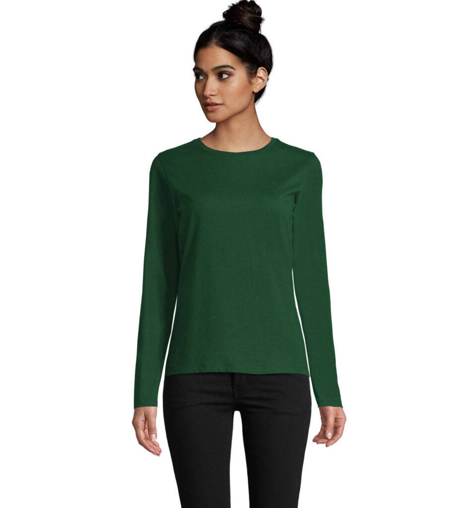 IMPERIAL LSL WOMEN — Verde Bottiglia