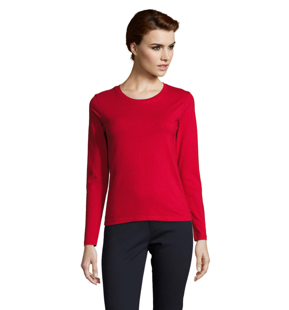 IMPERIAL LSL WOMEN — Rosso
