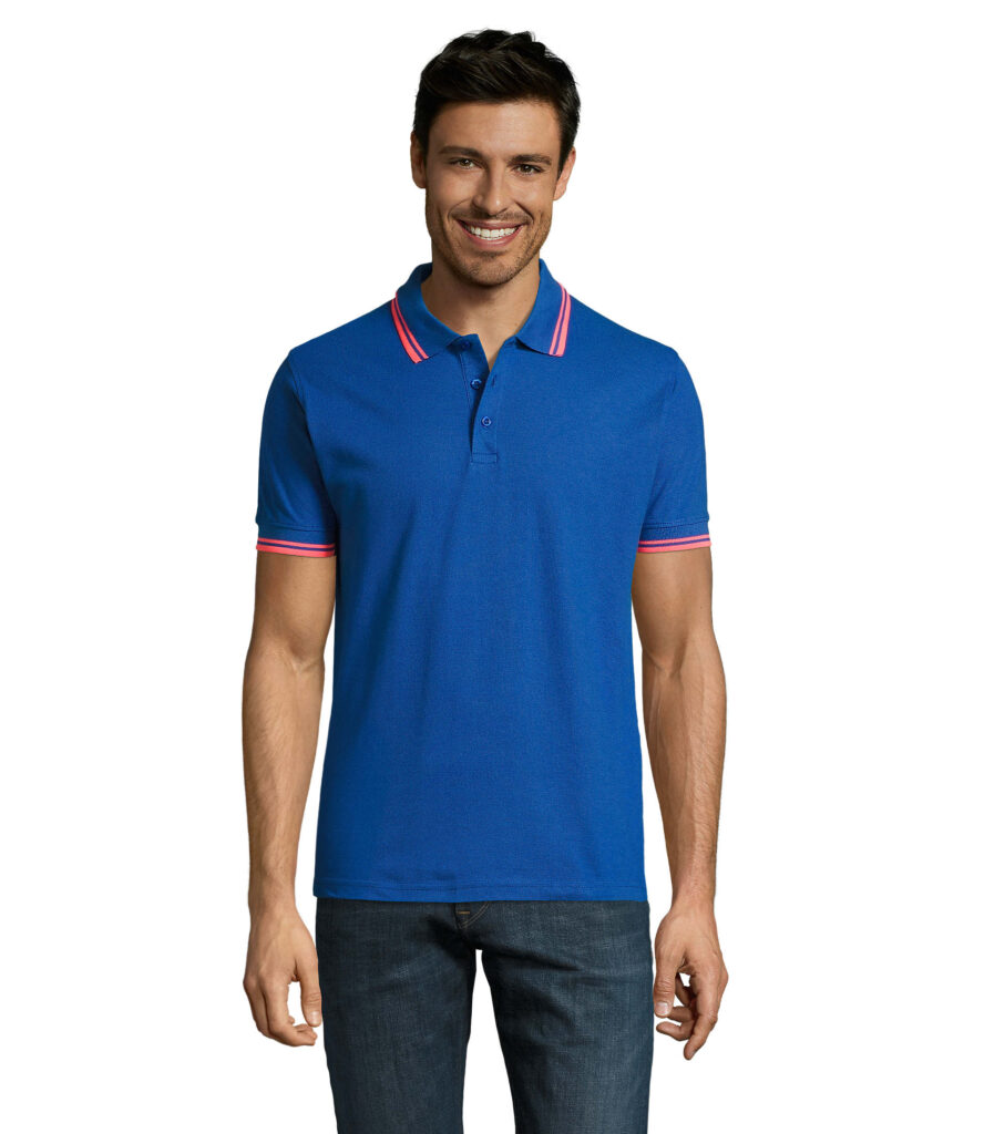 PASADENA MEN — Royal/Neon Corail