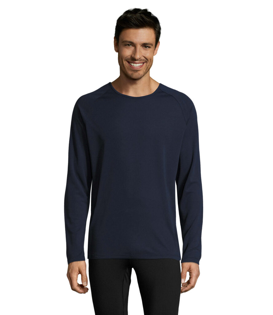 SPORTY LSL MEN — Blu Scuro Francese