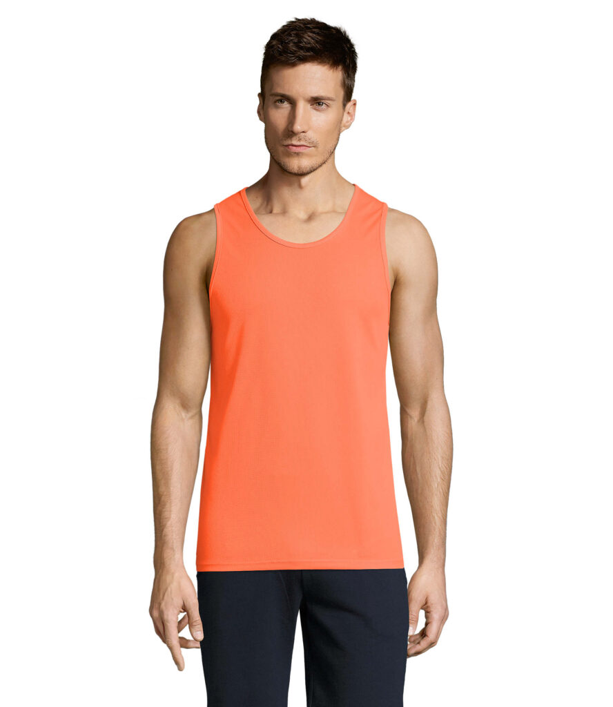 SPORTY TT MEN — Arancione Neon