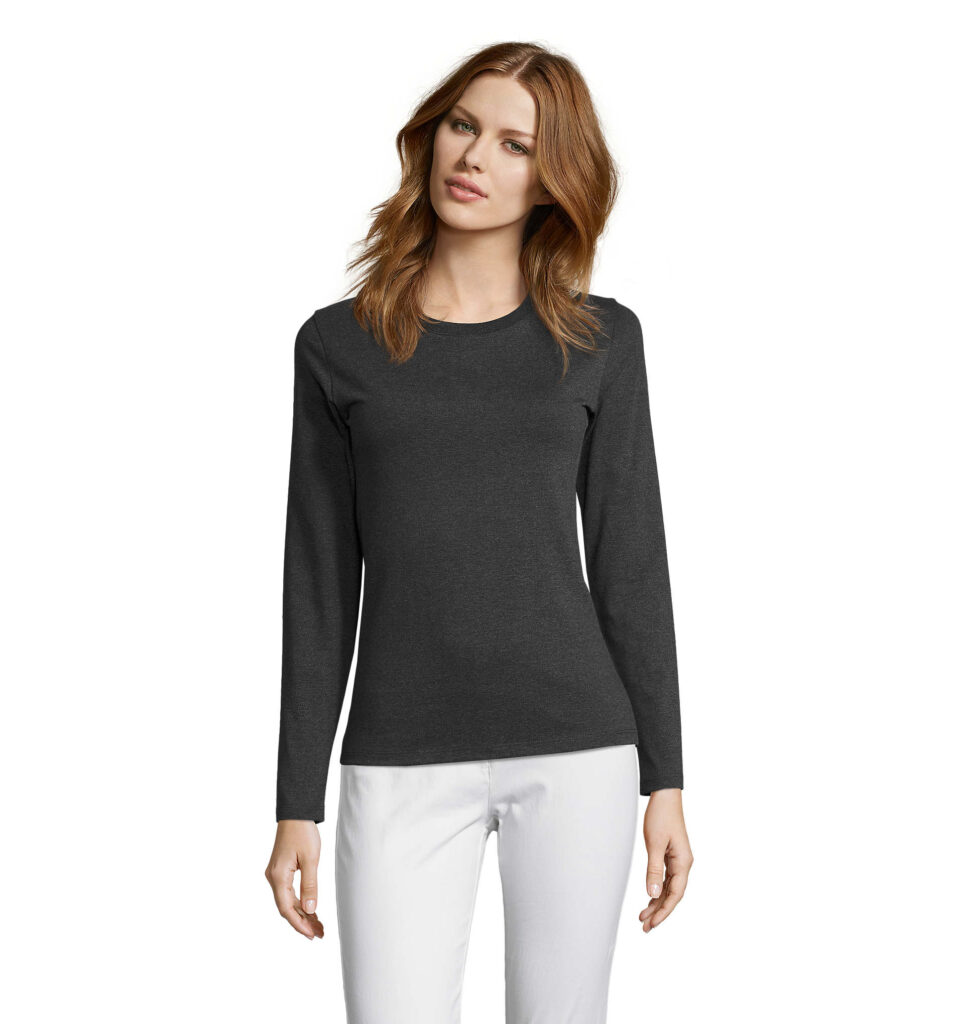 IMPERIAL LSL WOMEN — Antracite Melange