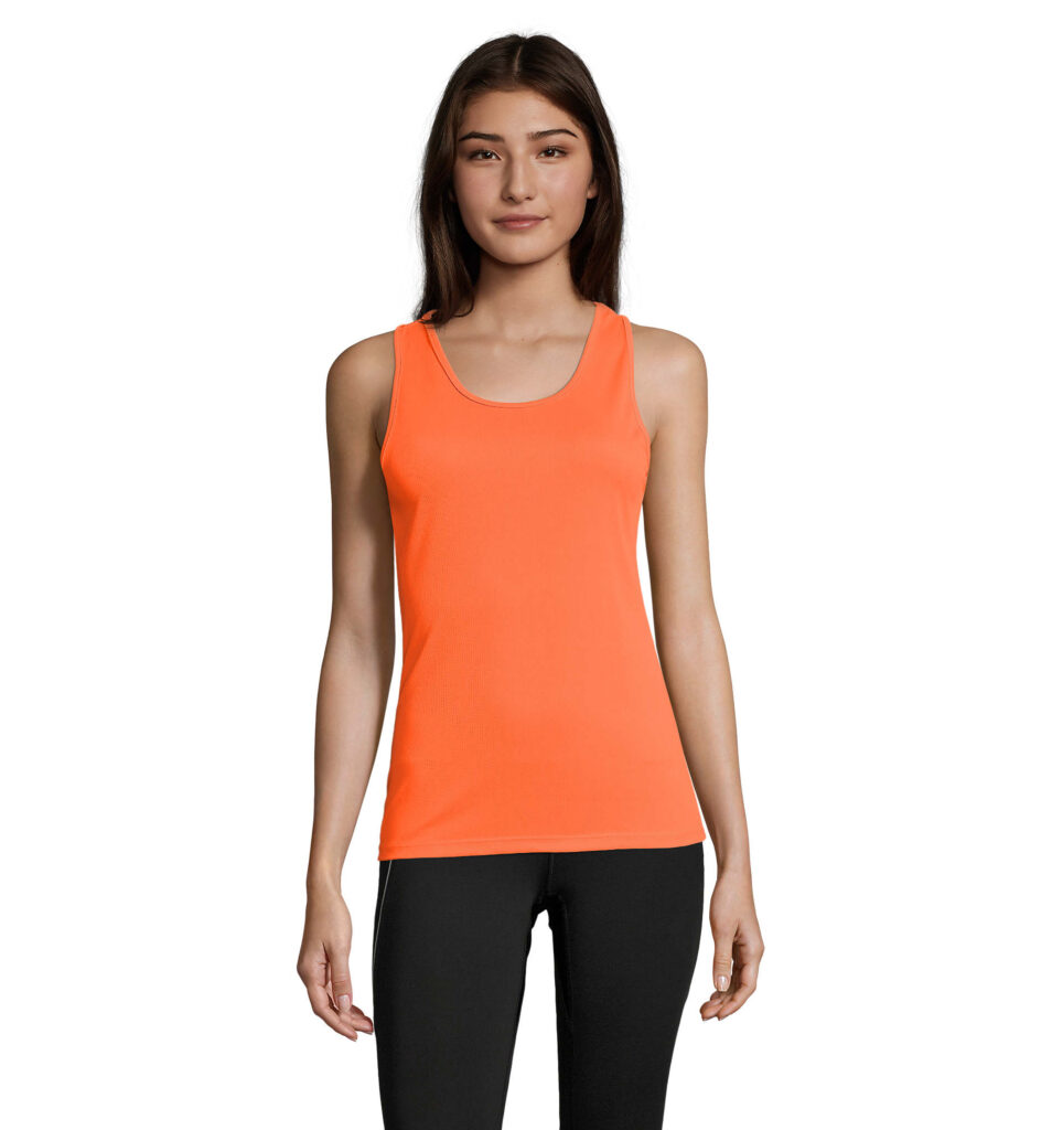 SPORTY TT WOMEN — Arancione Neon