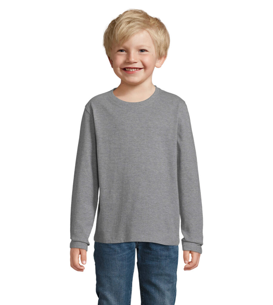 IMPERIAL LSL KIDS — Grigio Melange